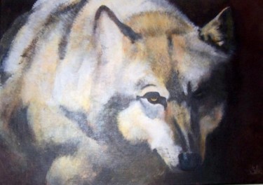Peinture intitulée "chasse" par Gizelia, Œuvre d'art originale