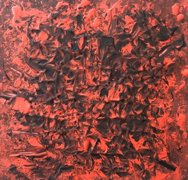 "DANCE OF RED AND BL…" başlıklı Tablo Gizem Kırmızı tarafından, Orijinal sanat, Akrilik