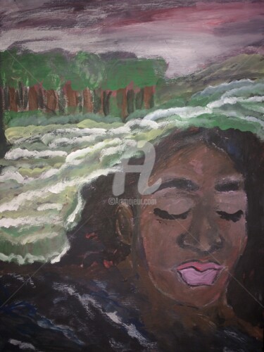 Painting titled "Hope" by Gregster, Original Artwork, Acrylic