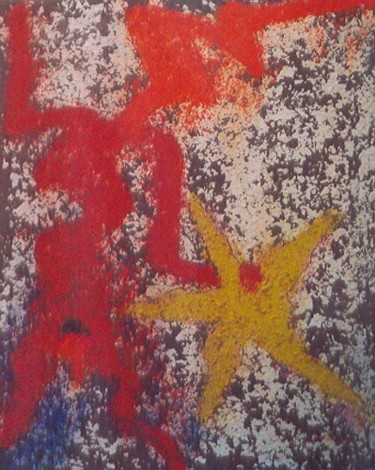 Malerei mit dem Titel "Etoile de mer" von Georges Koutsandreou, Original-Kunstwerk