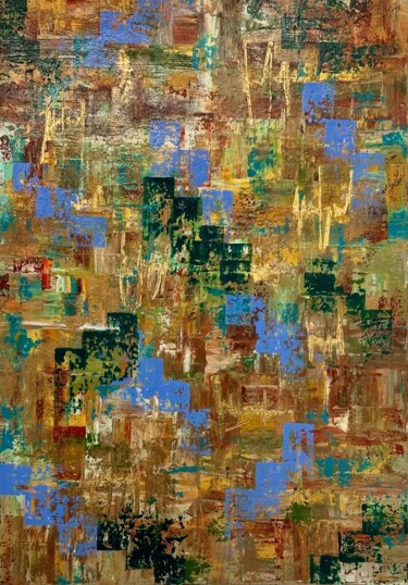Pittura intitolato "SUBLIMATION" da Gladys Druel, Opera d'arte originale, Acrilico