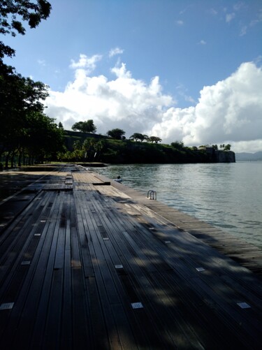 Photography titled "FORT DE FRANCE BORD…" by Gladys Montella, Original Artwork