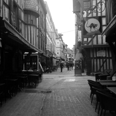 Photography titled "Troyes rues" by Gladys Montella, Original Artwork