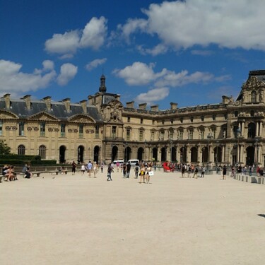 Photography titled "tuileries louvre" by Gladys Montella, Original Artwork