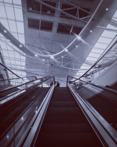 Photography titled "ESCALATOR" by Gladys Montella, Original Artwork