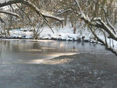 Fotografia intitulada "SNOW" por Gladys Montella, Obras de arte originais