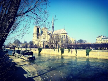 Fotografia intitolato "NOTRE DAME" da Gladys Montella, Opera d'arte originale