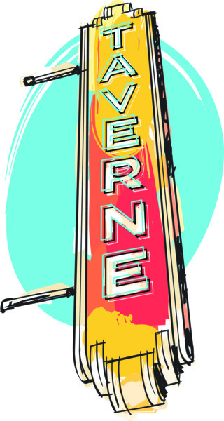 Enseigne.jpg Arts numériques intitulée "Enseigne.jpg" par Gilbert Laporta, Œuvre d'art originale, Travail numérique 2D