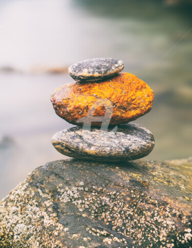 Fotografia zatytułowany „Zen” autorstwa Glauco Meneghelli, Oryginalna praca, Fotografia cyfrowa