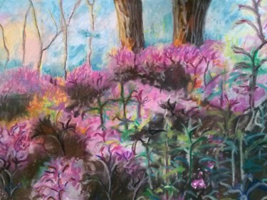 Malerei mit dem Titel "flowers2.jpg" von Gladys Velez, Original-Kunstwerk, Öl