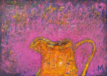 Zeichnungen mit dem Titel "Jug" von Michele Carosella, Original-Kunstwerk, Pastell