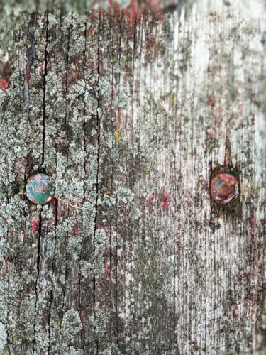 Photographie intitulée "Old bench" par Michele Carosella, Œuvre d'art originale, Photographie manipulée