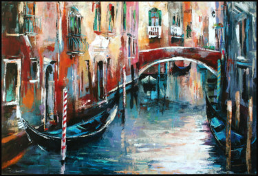 "venise" başlıklı Tablo Gleisner tarafından, Orijinal sanat, Akrilik