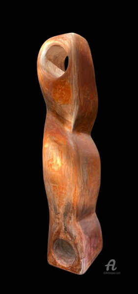 Sculpture intitulée "VENTURI" par Glenn Varez, Œuvre d'art originale, Béton cellulaire