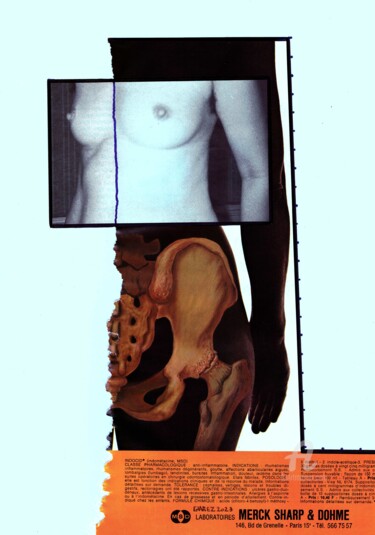 Digital Arts titled "Merck" by Glenn Varez, Original Artwork, Digital Collage