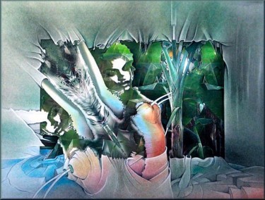 Digital Arts titled "Plantnudecomp '03" by Glenn Bautista, Original Artwork
