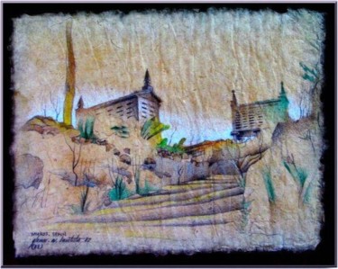 Drawing titled "Rice Storage in Mur…" by Glenn Bautista, Original Artwork
