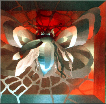 Painting titled "Metamorphosis '75" by Glenn Bautista, Original Artwork