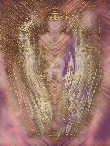 Digital Arts titled "Descent V" by Glenn Durrance, Original Artwork, Digital Painting