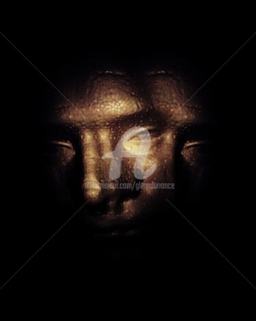 Digital Arts titled "...Only Darkness in…" by Glenn Durrance, Original Artwork, Digital Painting