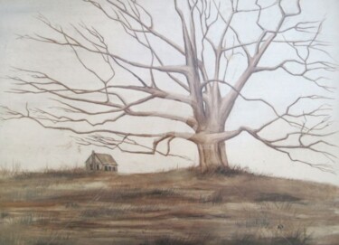 Digital Arts titled "Barren Tree" by Glenn Durrance, Original Artwork