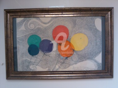Digital Arts titled "Six Balloons" by Glenn Durrance, Original Artwork, Other