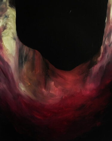 Peinture intitulée "Paysage de Venom" par Guizard, Œuvre d'art originale, Huile