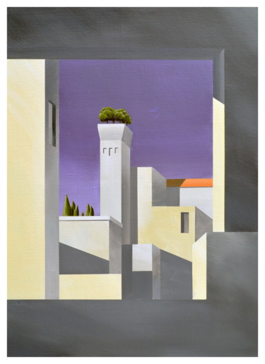 VISIONI PARALLELE Peinture intitulée "VISIONI PARALLELE" par Gaetano Ligrani, Œuvre d'art originale, Acrylique