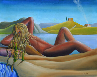 Seduzione Peinture intitulée "Seduzione" par Gaetano Ligrani, Œuvre d'art originale, Huile