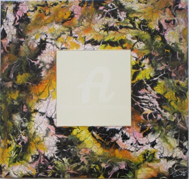 Картина под названием "Specchio numero 86" - Teresa Suardi, Подлинное произведение искусства, Акрил Установлен на Другая жес…