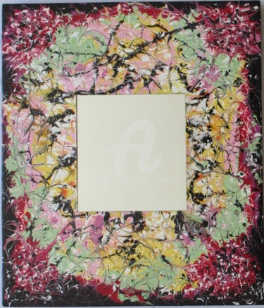 Картина под названием "Specchio numero 78" - Teresa Suardi, Подлинное произведение искусства, Акрил Установлен на Другая жес…
