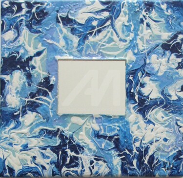 Specchio da appoggio n. 273 Pittura intitolato "Specchio da appoggi…" da Teresa Suardi, Opera d'arte originale, Acrilico
