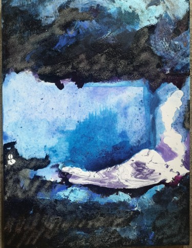 Pintura intitulada "Blaus" por G Riart, Obras de arte originais, Acrílico