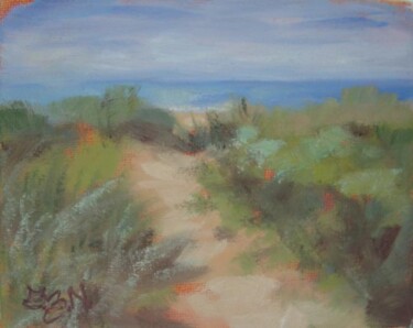 Painting titled "A Different Path" by Gloria Nilsson, Original Artwork, Oil