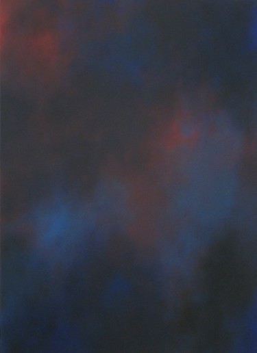 제목이 "Bleu noir"인 미술작품 Goulven Péneau로, 원작, 아크릴