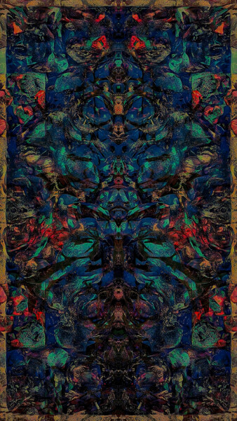 Digital Arts titled "OWL CREATURE" by Go Rk Art __________, Original Artwork, 2D Digital Work