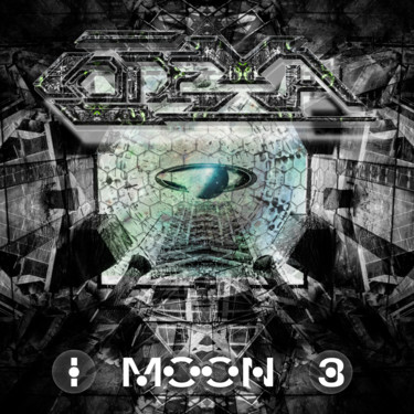 Digitale Kunst getiteld "CODEXA IMoon3 Album…" door Goapsyrecords, Origineel Kunstwerk, Foto Montage