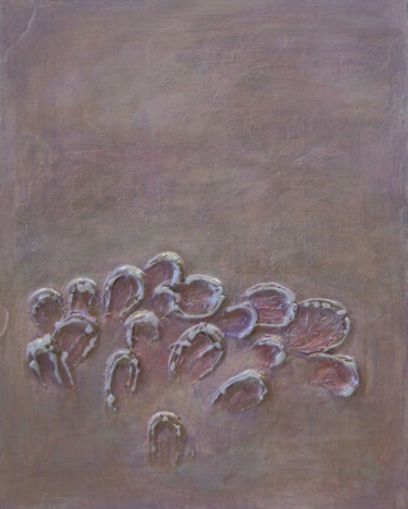 Painting titled "Pink fantasy" by Nelli Utalishvili, Original Artwork, Acrylic