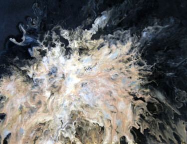 Painting titled "Abstract interior p…" by Nelli Utalishvili, Original Artwork, Acrylic