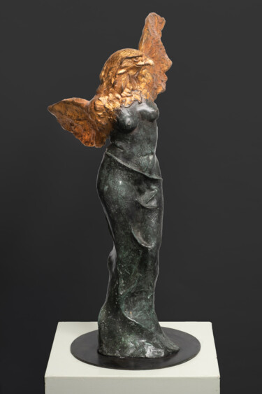 Escultura intitulada "Metamorphose" por Godfried Dols, Obras de arte originais, Bronze