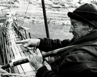 Fotografia intitulada "Fisherman" por Goian, Obras de arte originais, Fotografia digital