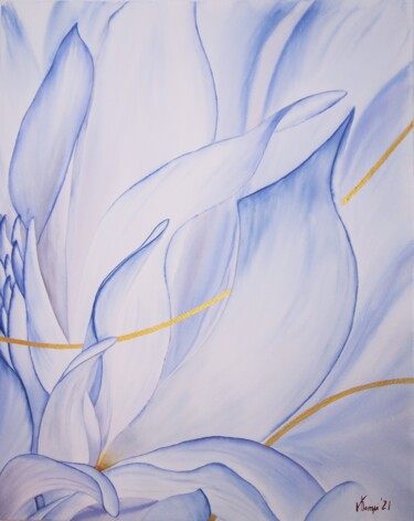 Картина под названием ""Tenderness 3. Dahl…" - Валерия Кемпи, Подлинное произведение искусства, Акварель