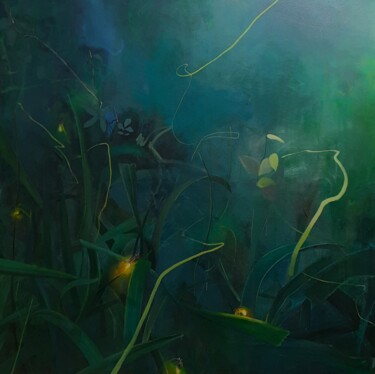 Pintura titulada "Firefly" por Goldminson Aimol, Obra de arte original, Acrílico