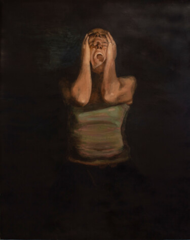 Pintura titulada "El grito" por Golgota, Obra de arte original, Oleo