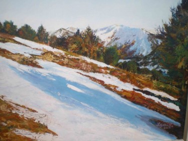 绘画 标题为“Nevado” 由Loly Goñi, 原创艺术品, 油
