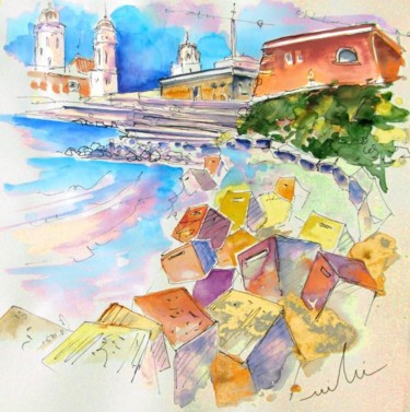 Peinture intitulée "Cadiz 11" par Miki De Goodaboom, Œuvre d'art originale, Huile