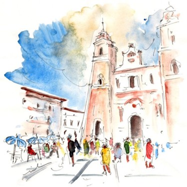 Velez-Rubio Townscape 02 Painting titled "Velez-Rubio Townsca…" by Miki De Goodaboom, Original Art, Oil