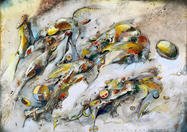 Malerei mit dem Titel "A New Beginning" von Gor Avetisyan, Original-Kunstwerk, Öl