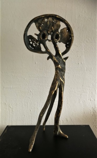 Escultura intitulada "Couple" por Goran Nemarnik, Obras de arte originais, Bronze