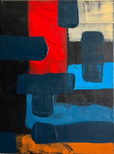 Peinture intitulée "Lace of color" par Gordeco®, Œuvre d'art originale, Acrylique